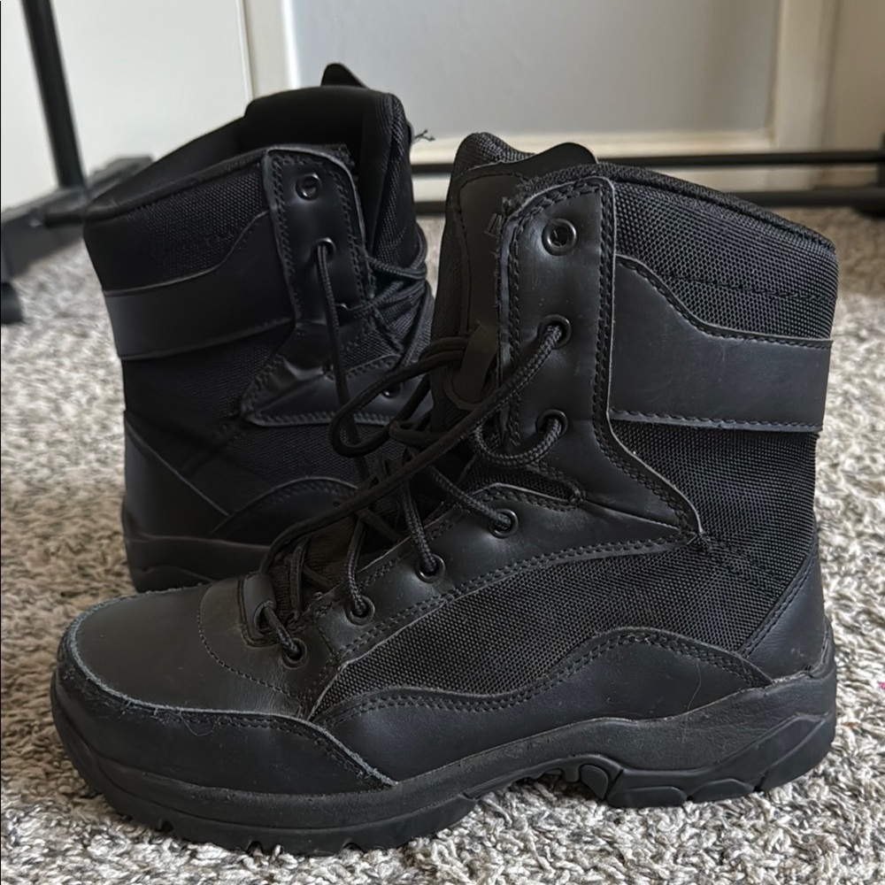 Black Tactical Combat Boots